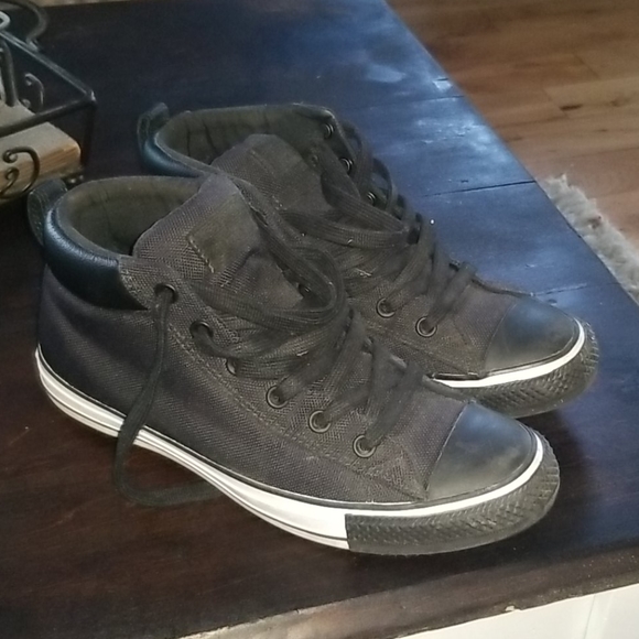black converse mens size 10